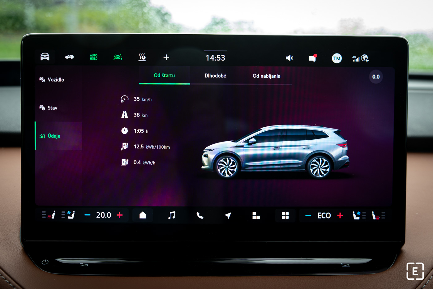 test skoda enyaq 85 facelift 2026 consumption