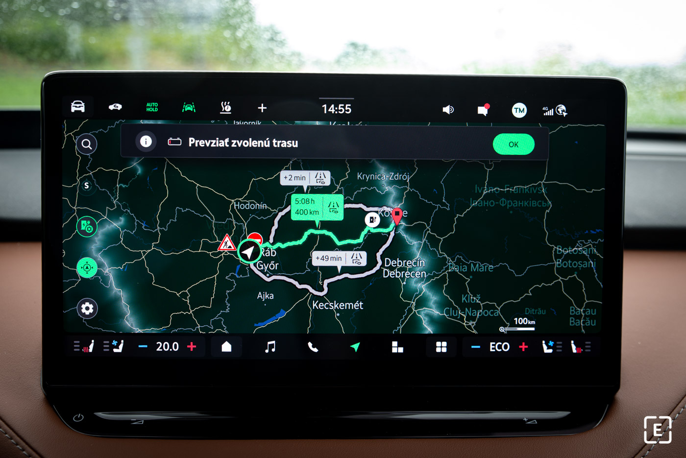 test skoda enyaq 85 facelift 2026 navi