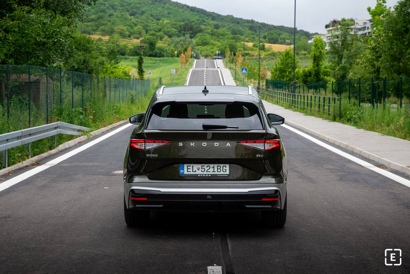 Spotreba a dojazd Škoda Enyaq 85x Facelift consumption kwh 100 km range highway autobahn