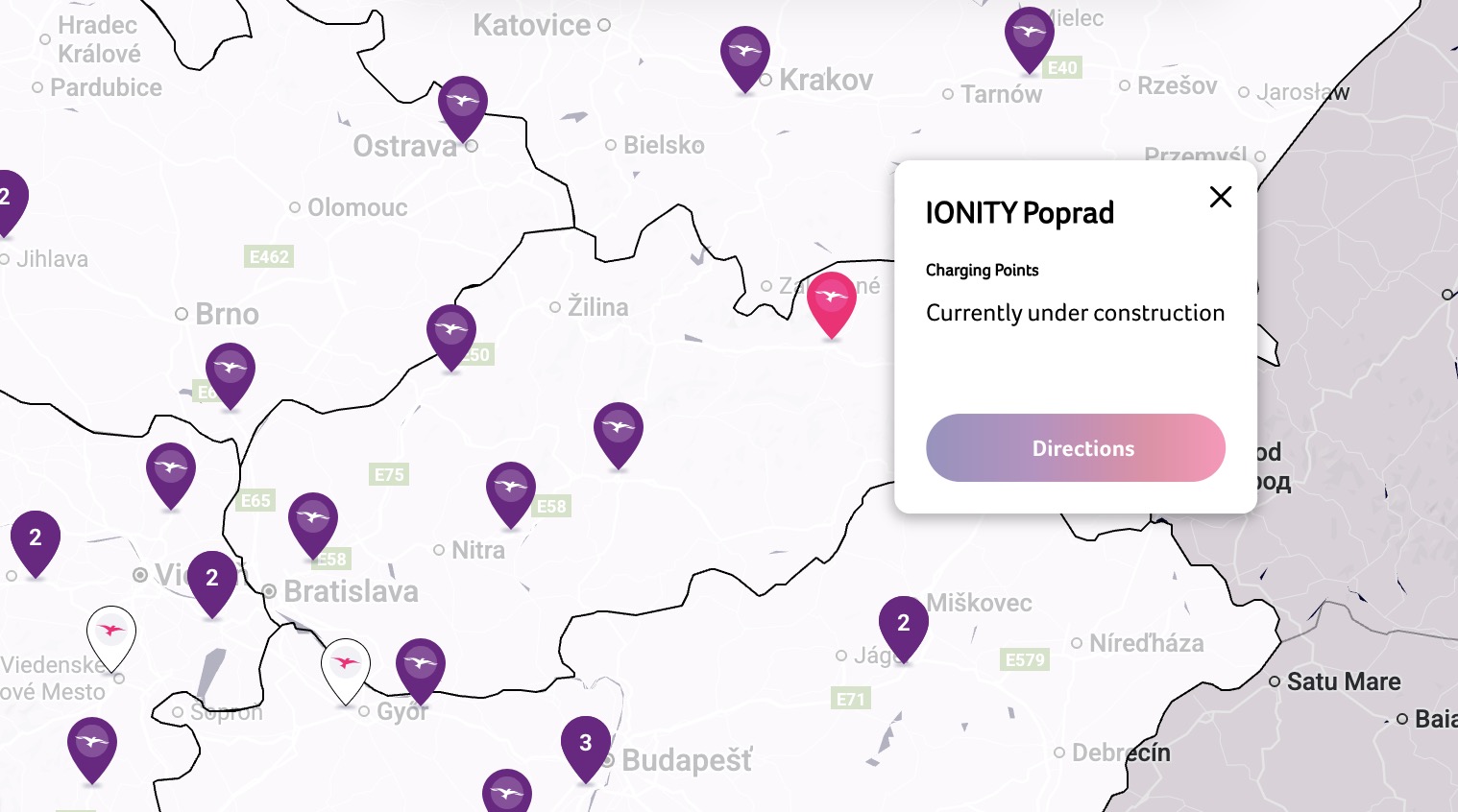 IONITY Poprad