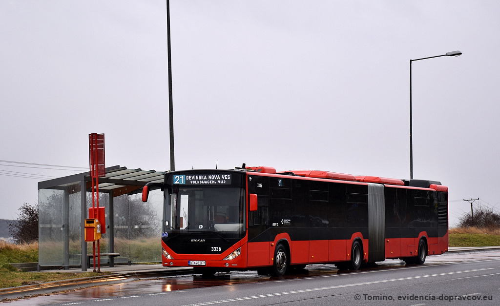 Otokar Kent LF Articulated dopravny podnik bratislava