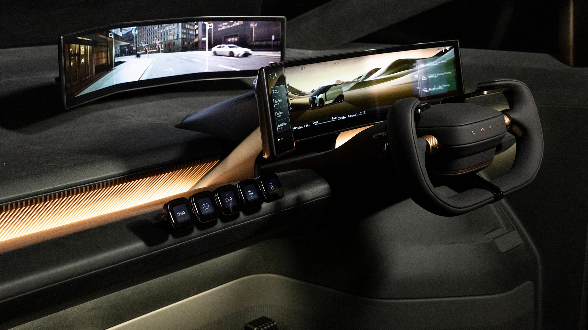 Lexus LS - interiér