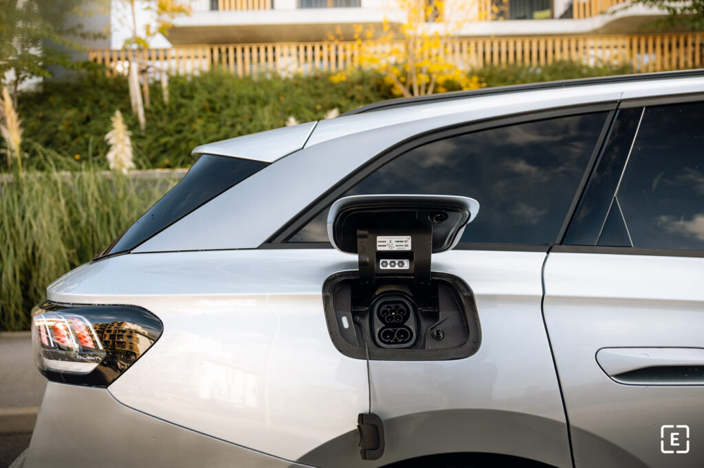 Nabíjanie Volkswagen ID.7 Pro S charging time power capacity kw