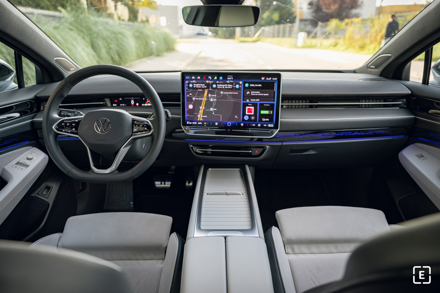 Interiér Volkswagen ID.7 Tourer Pro S 2025 interior dashboard test review