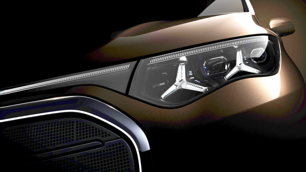 Mercedes-Benz VLE teaser mpv 2026
