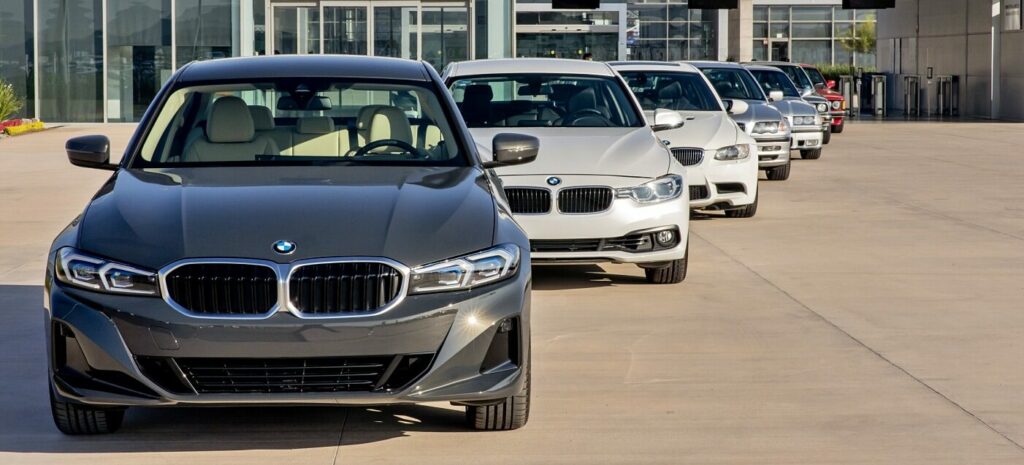 BMW 3 50th anniversary heritage 3er generations