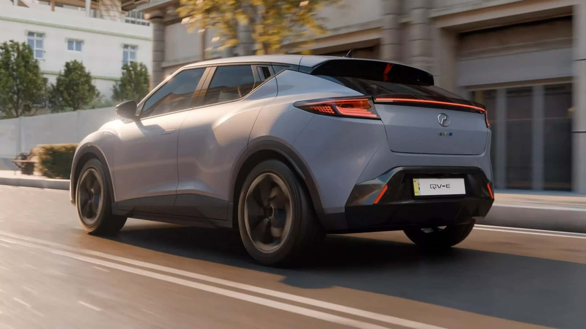 Perodua QV-E - dizajn