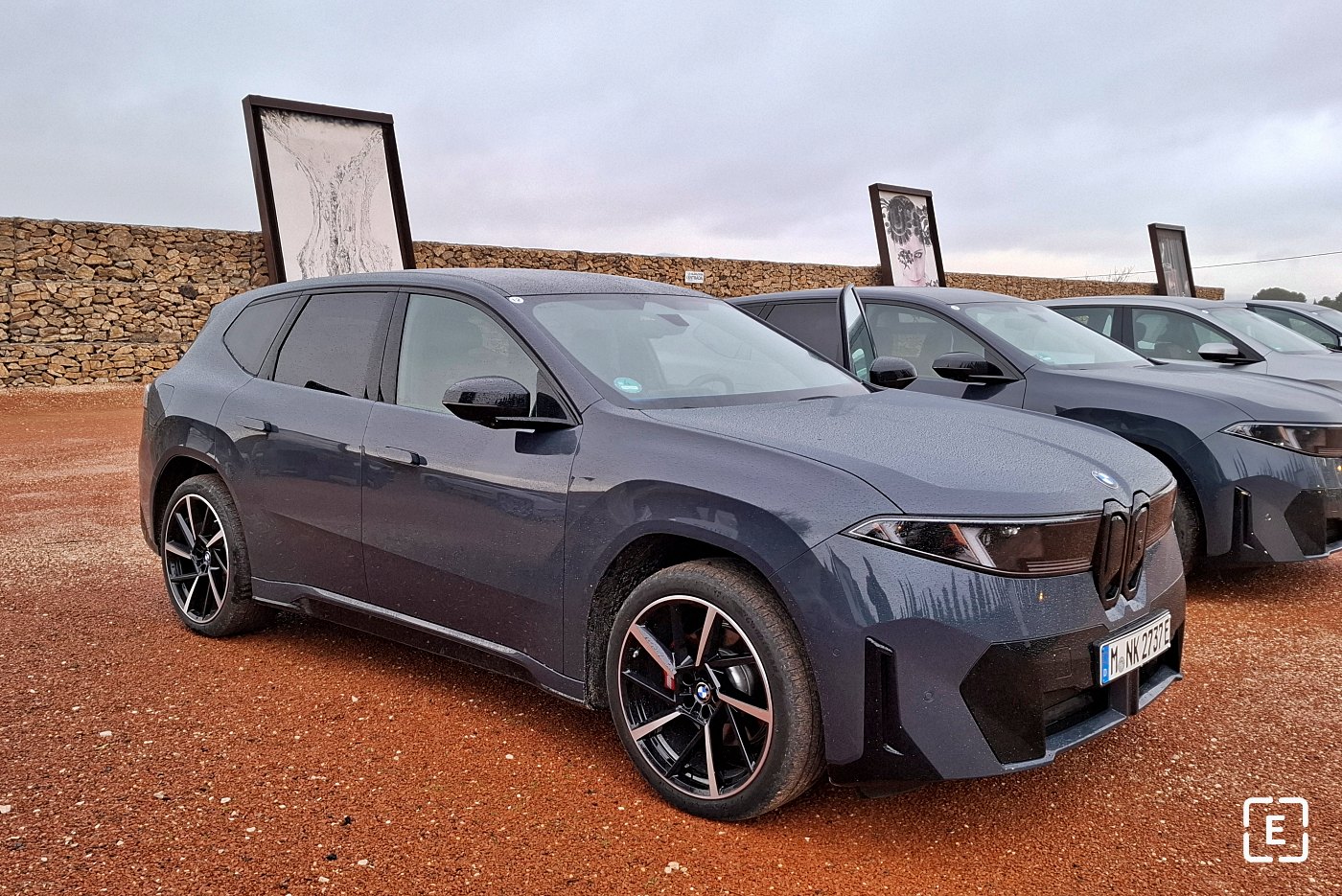 dark grey BMW iX3 M Sport PRO