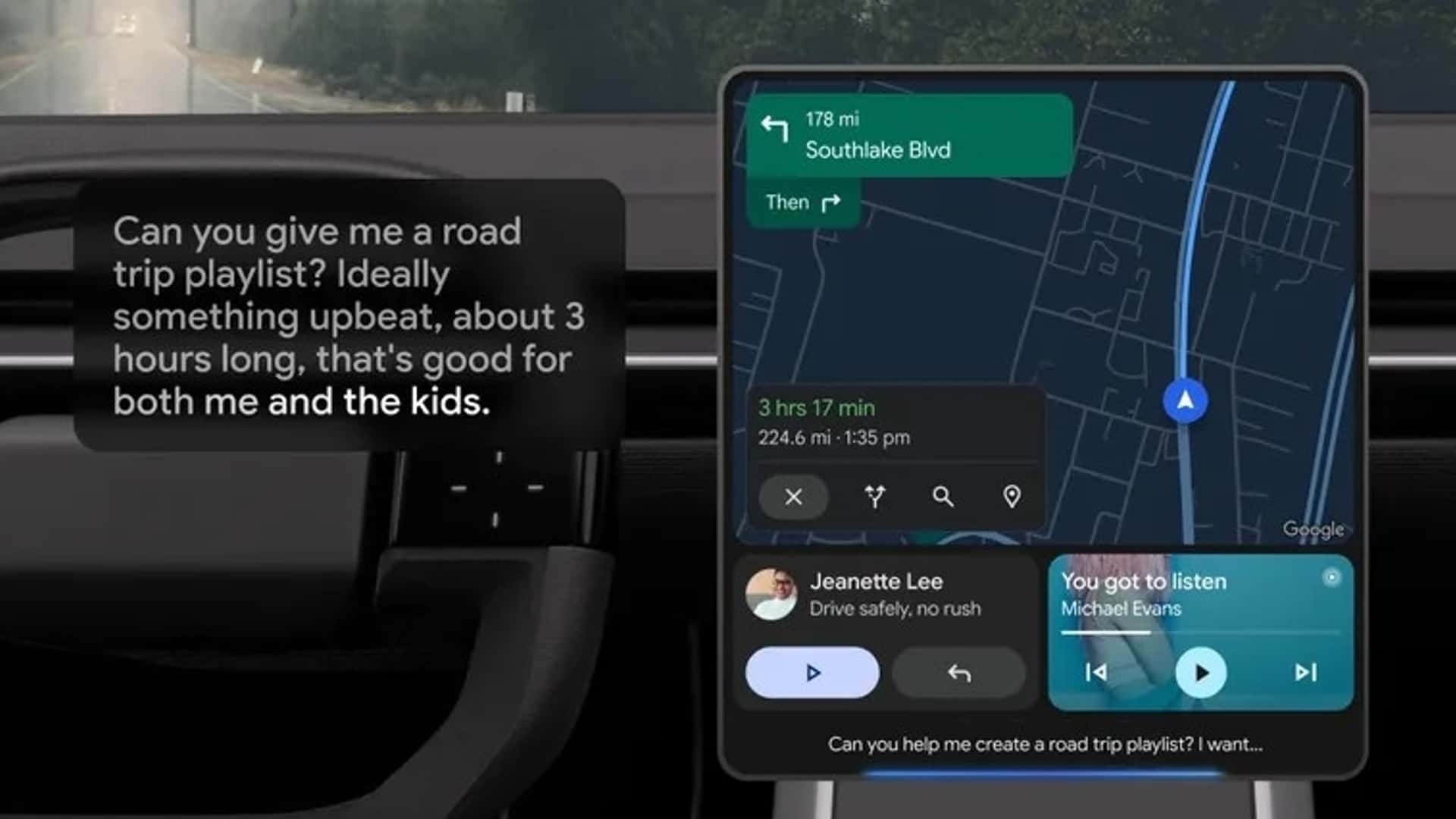 Android auto gemini