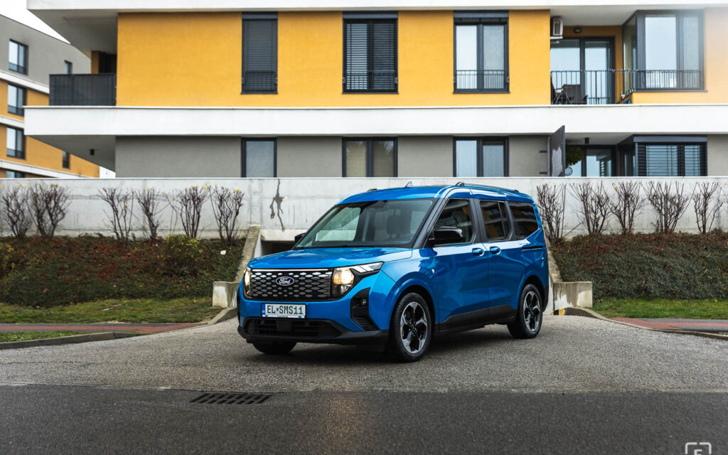 test Ford E-Tourneo Courier 2026 bev electric review