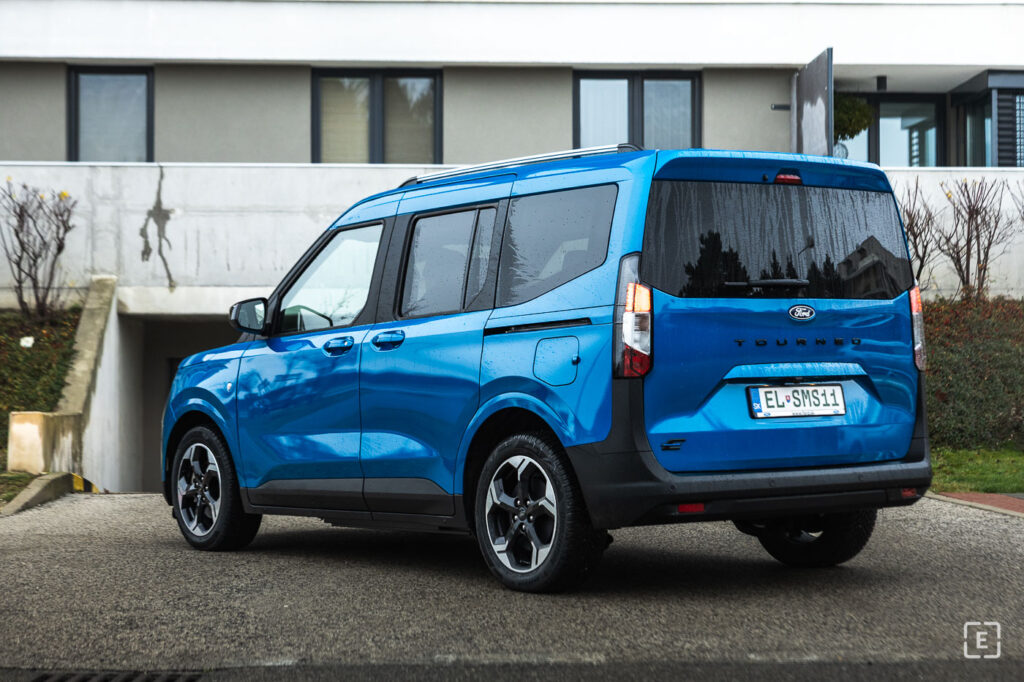 test Ford E-Tourneo Courier 2026 bev electric review