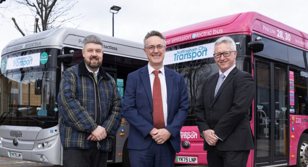Nottingham elektrobusy