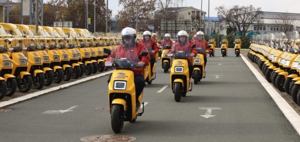 srbska posta elektricke skutre